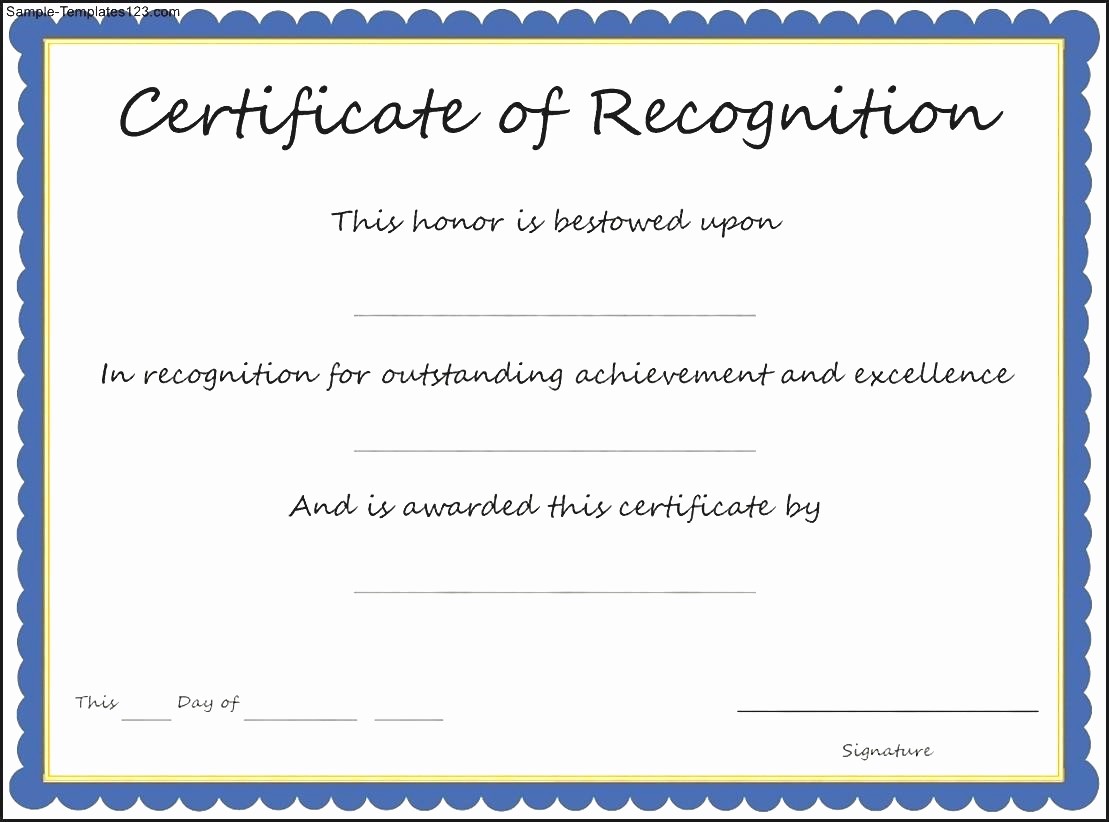 Wording for Certificate Of Achievement Awesome Army Certificate Appreciation Example Mughals