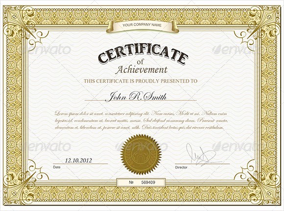 Wording for Certificate Of Achievement Elegant Free Printable Certificates