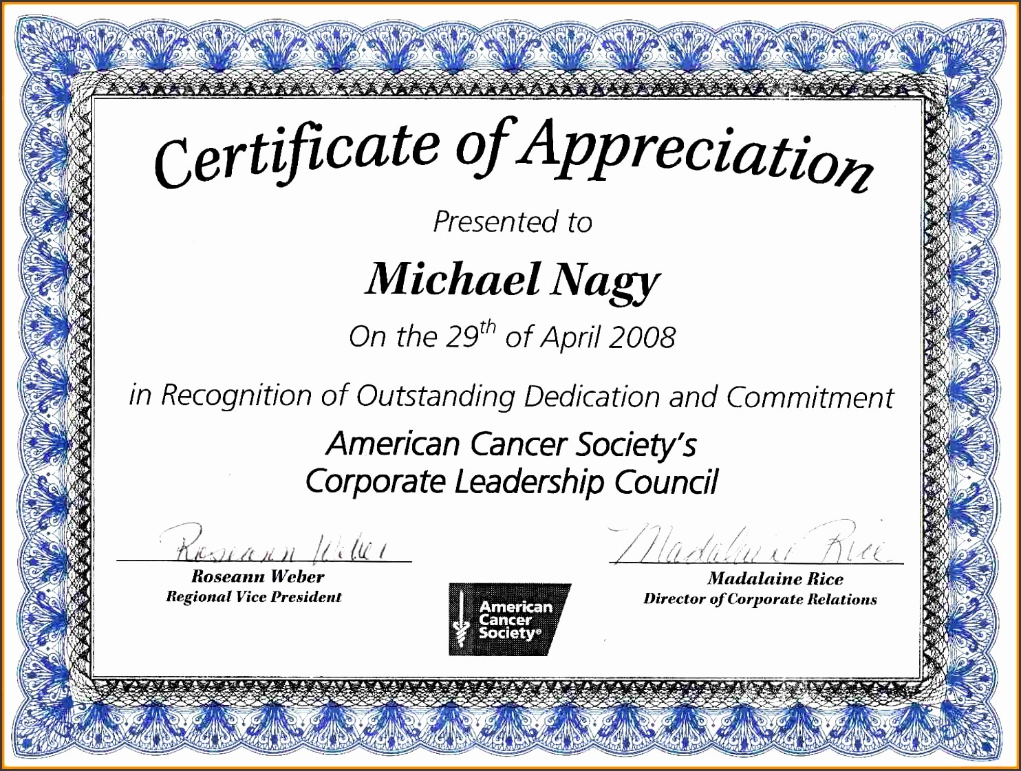 Words for Certificate Of Appreciation Luxury 9 Ms Word Certificate Appreciation Template