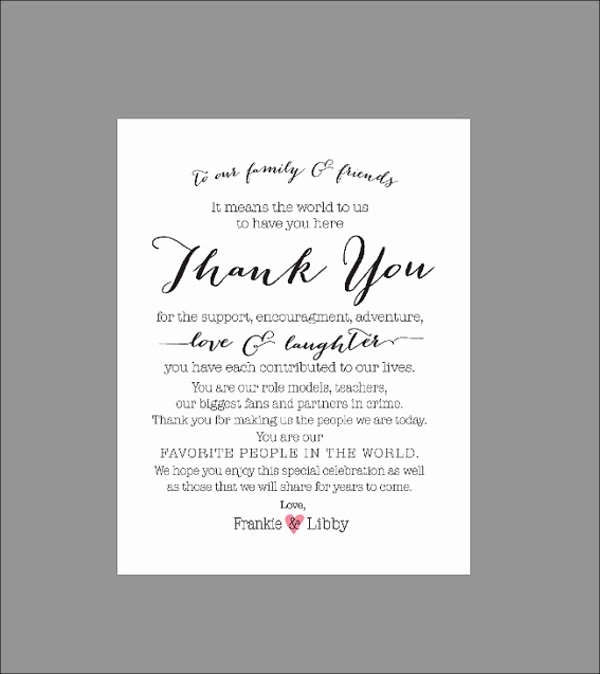 Words for Thank You Card Fresh 70 Thank You Card Designs