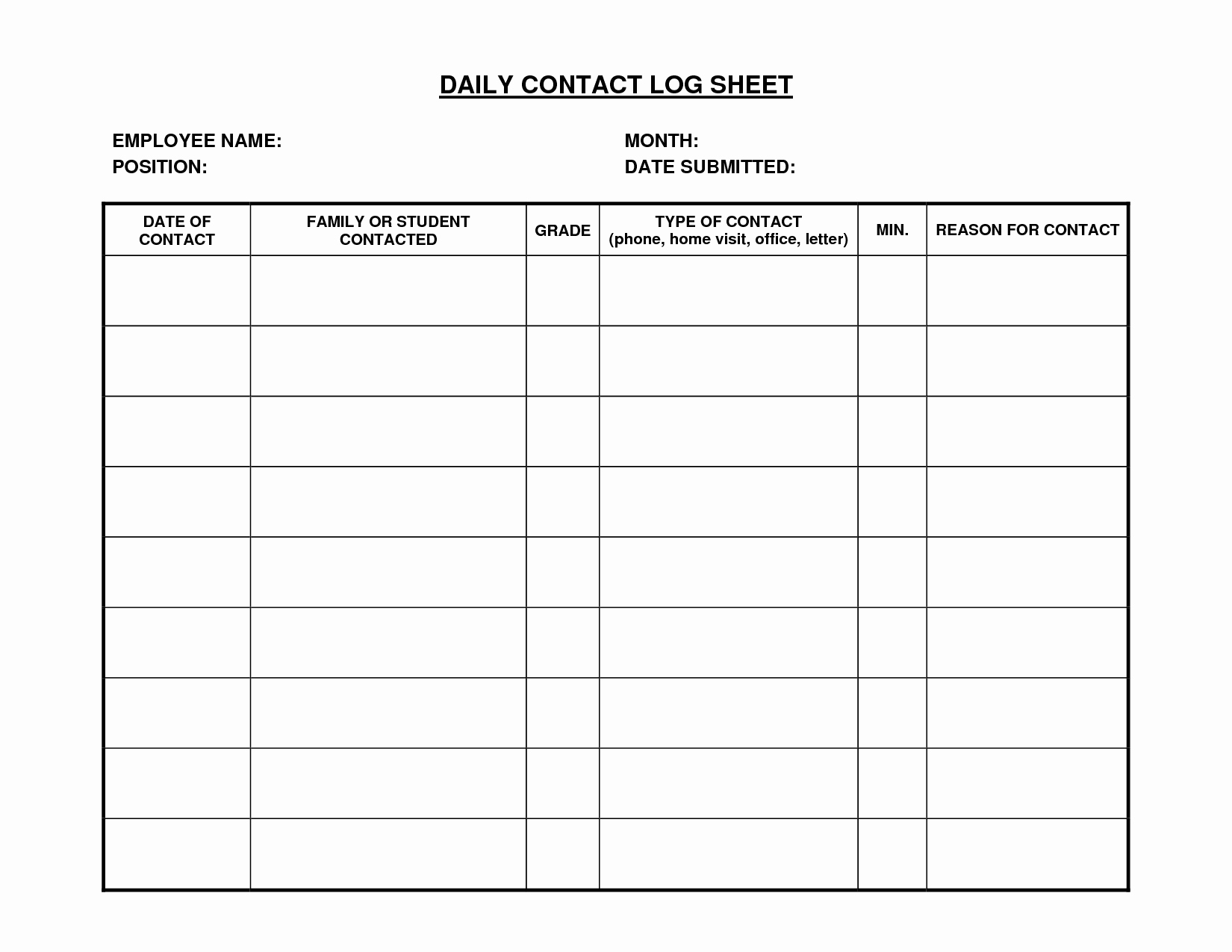 Work Log Sheet Template Excel Lovely Best S Of Daily Log Examples Daily Log Book