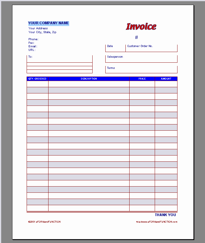 Work order Templates for Word Inspirational Invoice Template Invoice Templates Word Invoice Template