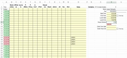 Work Time Study Template Excel Fresh Time Study Template