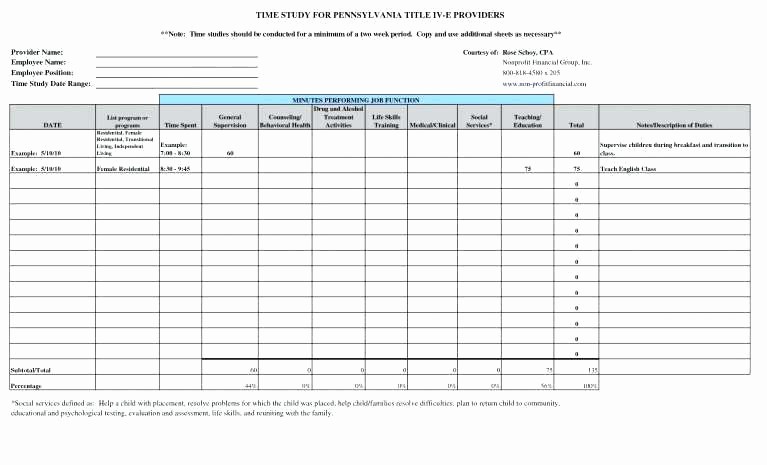 Work Time Study Template Excel Lovely Time Study Template Excel Lavanc