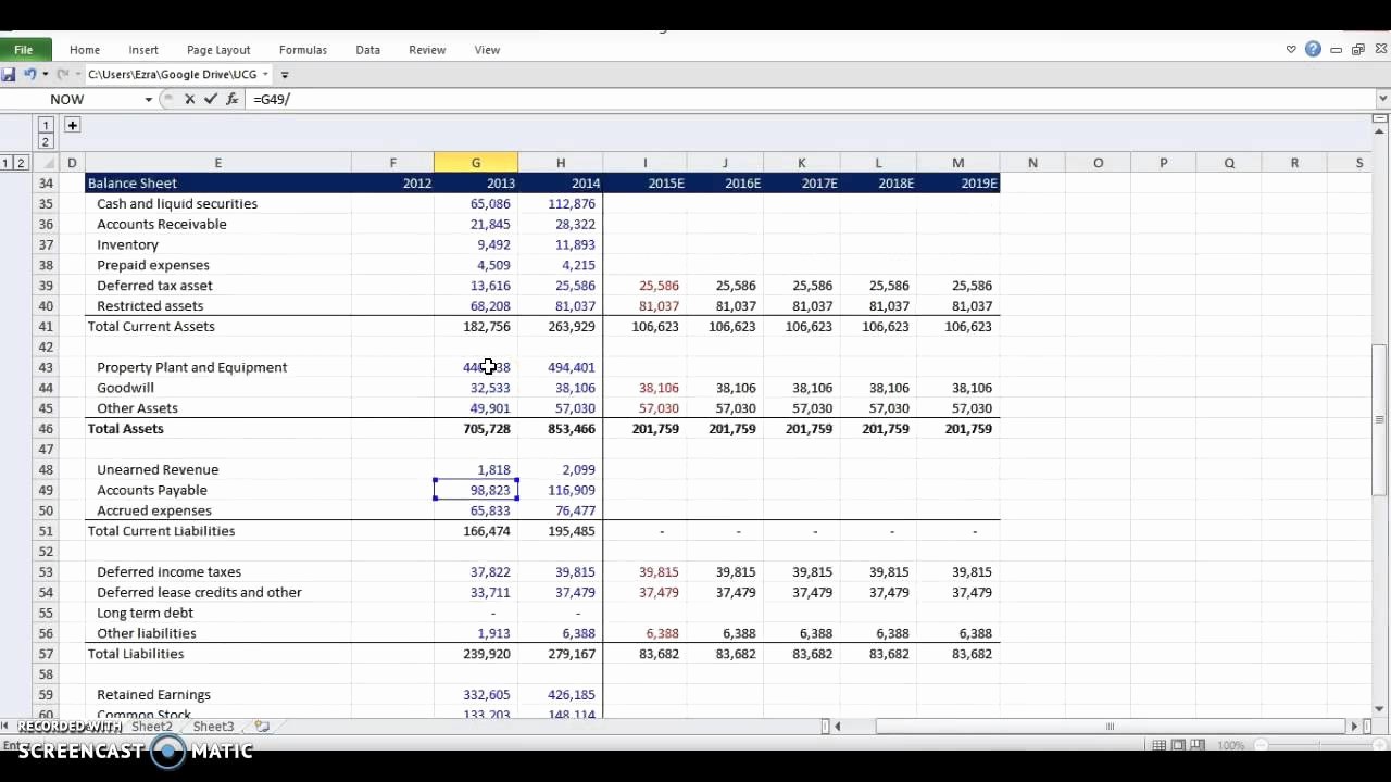 Working Capital Requirement Calculation Excel New Financial Modeling Working Capital Schedule Step 3