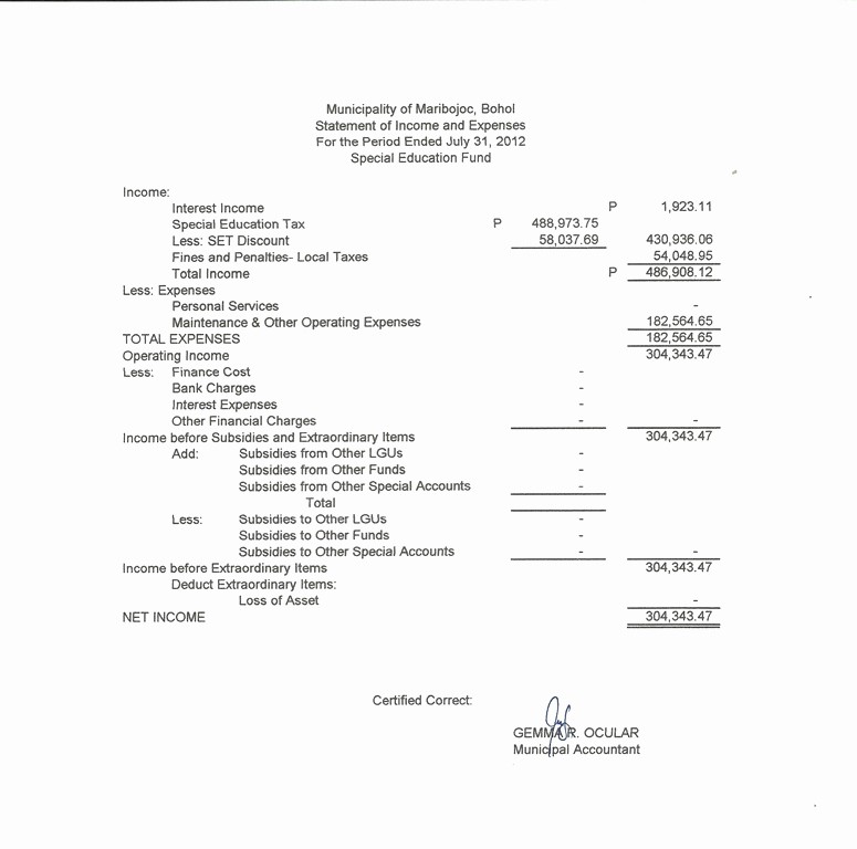 Year End Financial Statement Template Fresh Year End Financial Statement Template then In E and