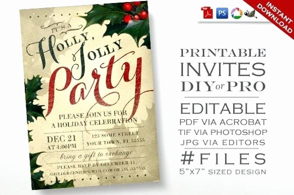 Year End Party Invitation Templates Awesome Year End Party Invitation Templates to Bring Your Dream