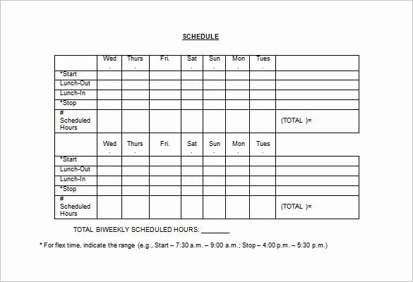 Yearly Work Schedule Template Excel Awesome 10 Employee Schedule Templates Pdf Word Excel