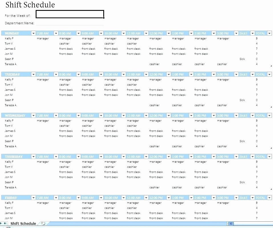 Yearly Work Schedule Template Excel Lovely Calendar Templates Excel Schedule Layout Excel Shift