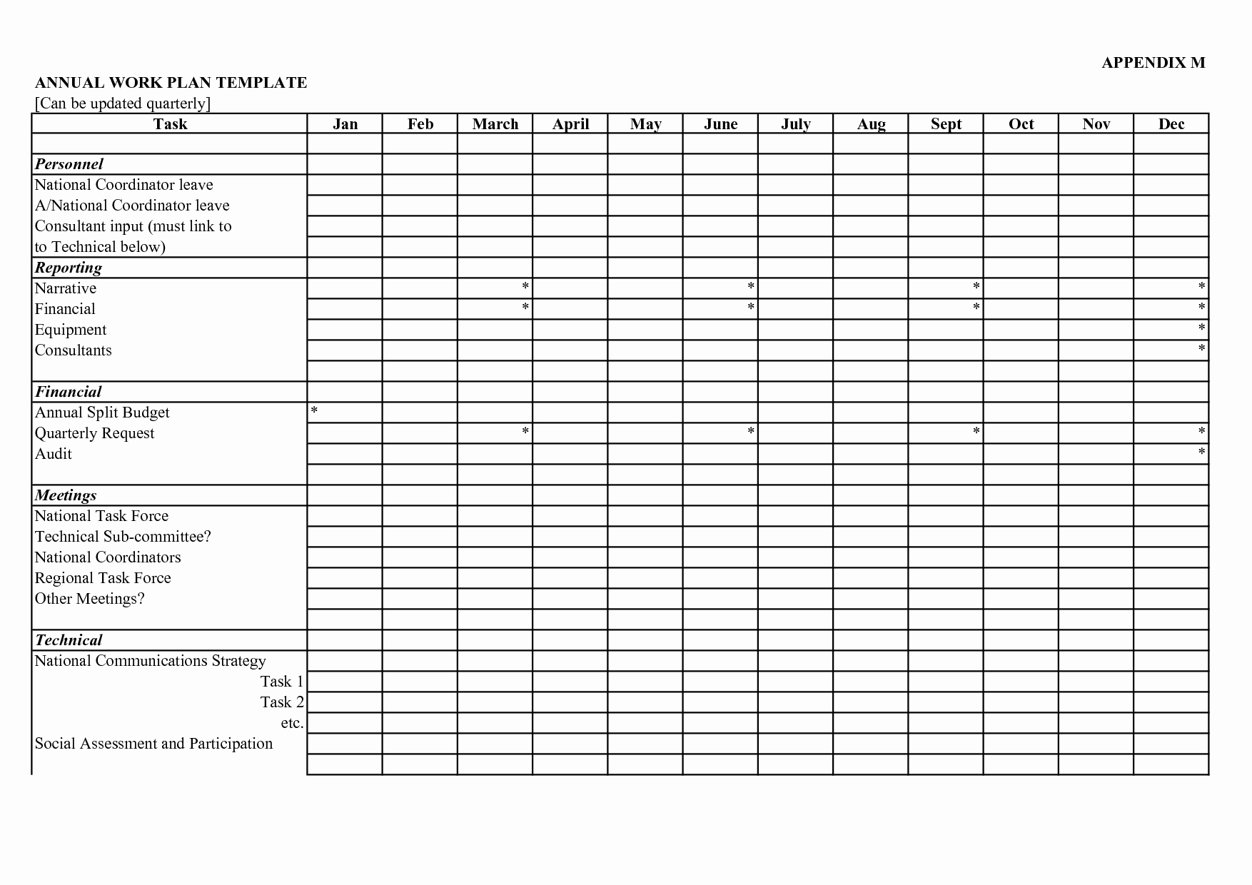 Yearly Work Schedule Template Excel Luxury Work Plan Template