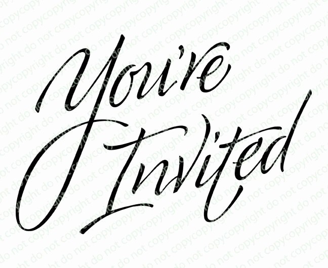 You Re Invited Template Word Best Of You Re Invited Word Art Celebration Templates