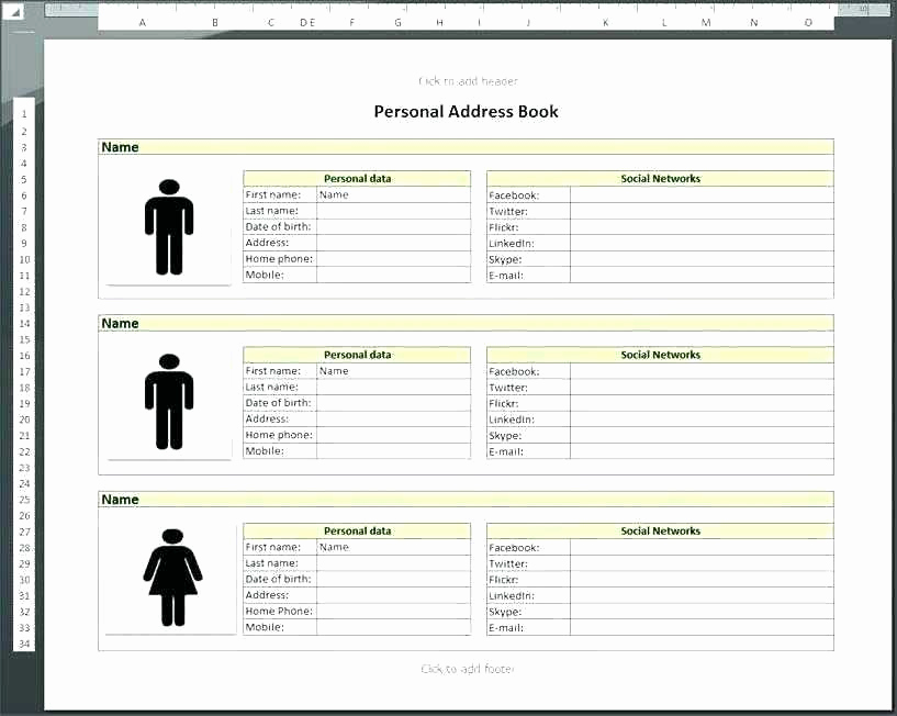 Address Book Template Excel Luxury Address Spreadsheet Address Spreadsheet Sheet Management
