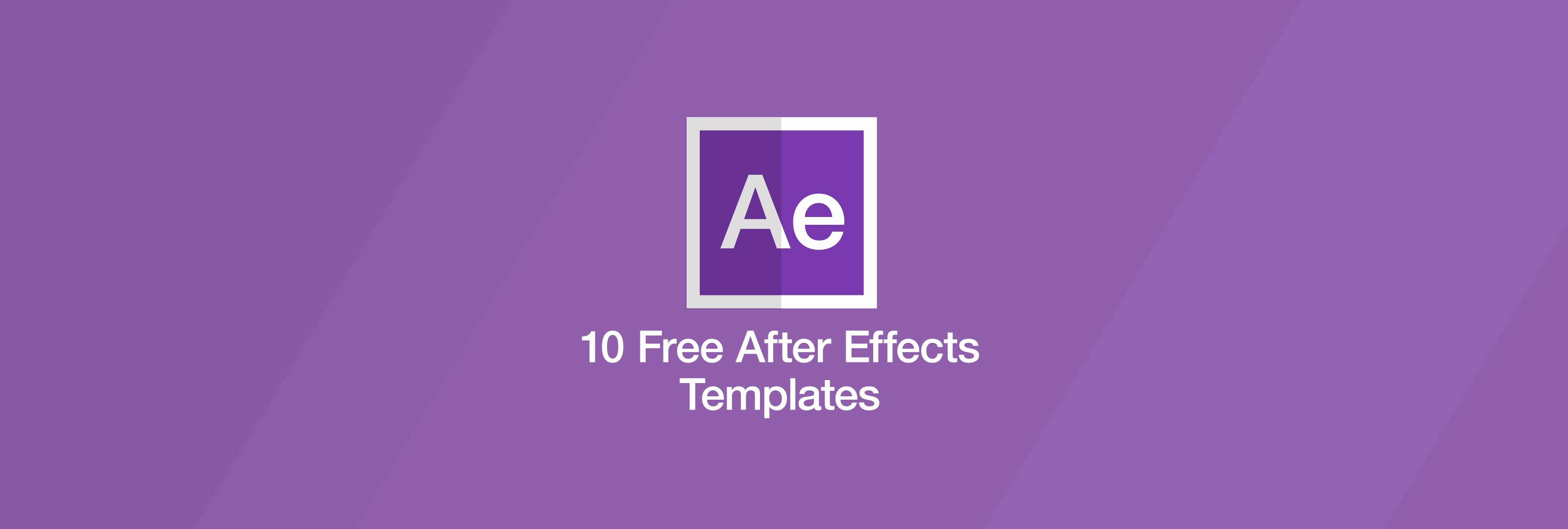 50 Adobe after Effect Template Free Template