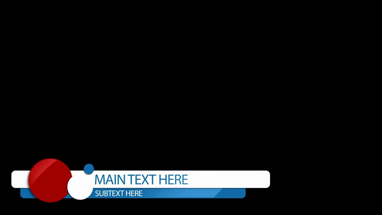 After Effect Lower Third Templates Elegant Free after Effects Lower Third Template Bubble Pop
