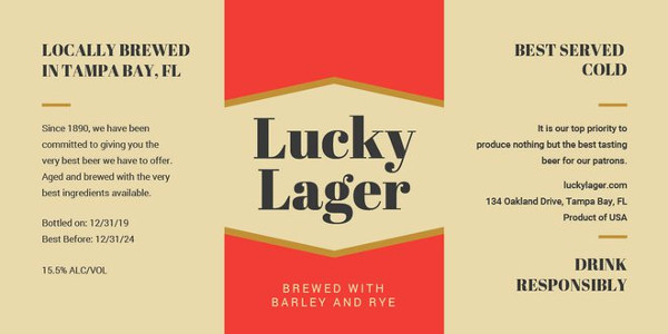 Beer Label Design Template Luxury 40 Creative Beer Label Designs