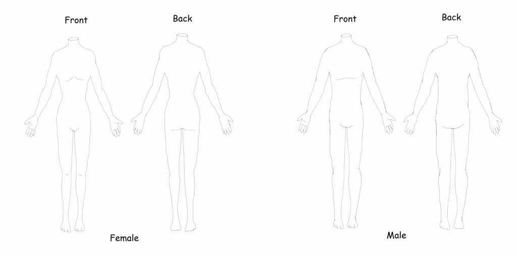 Body Template for Fashion Design New Body Template for Costume Designers by Scottishredwolf On