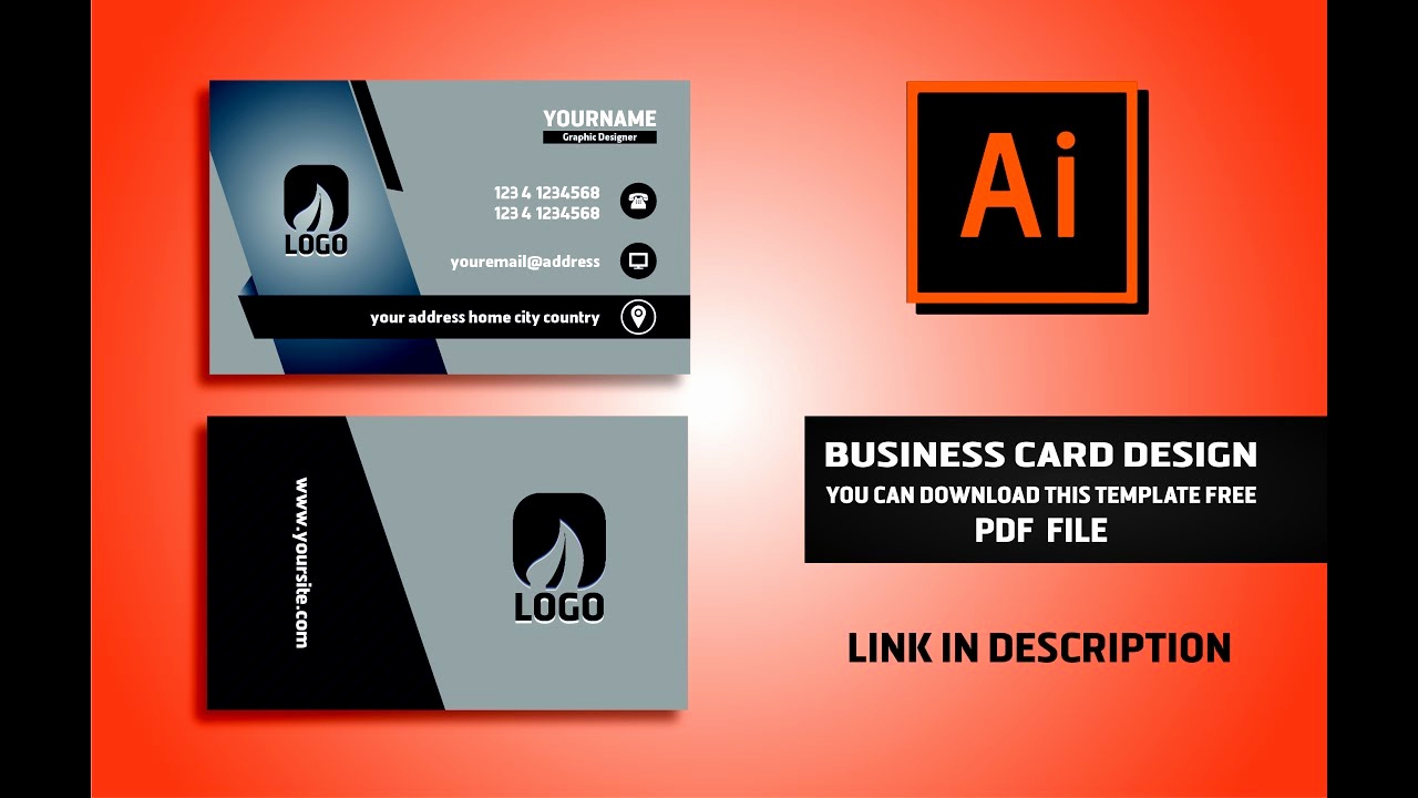 Business Card Template Illustrator Free Luxury 15 Business Cards Templates Illustrator
