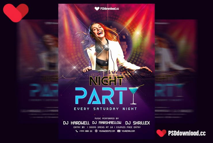 Club Flyer Templates Free Best Of [get Free] Night Party Flyer Template