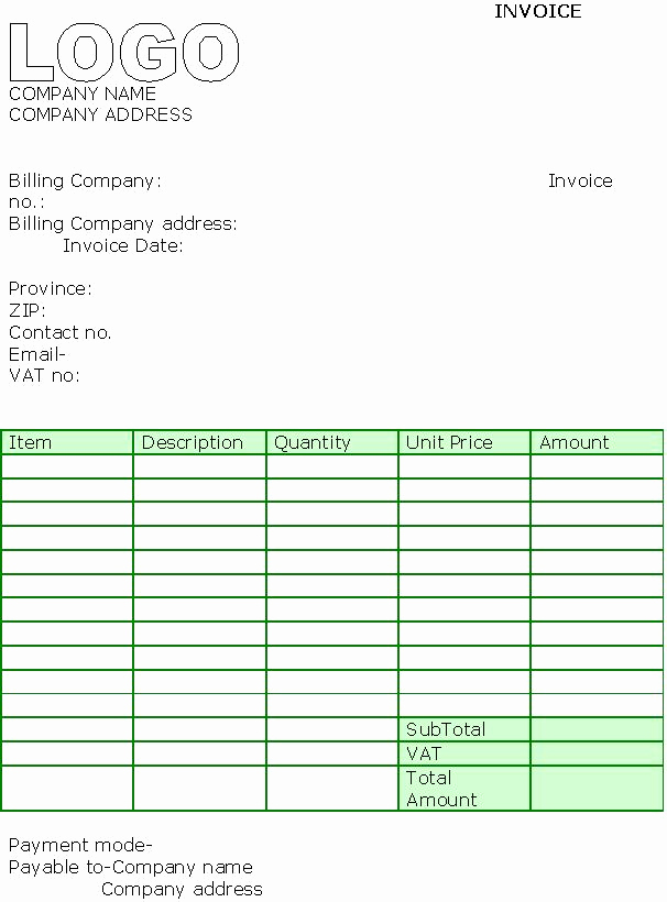 Contractor Invoice Template Word Inspirational Contractor Invoice Template Uk