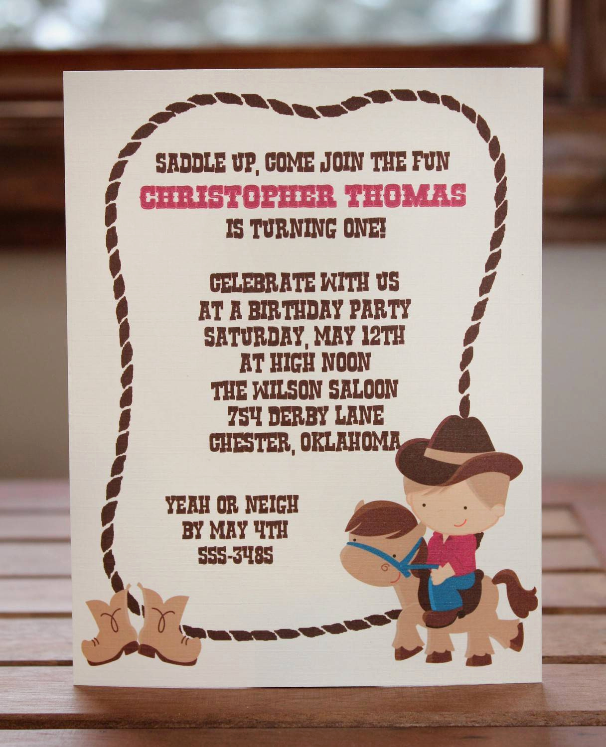 Cowboy Invitations Template Free Fresh Western Party Invitations
