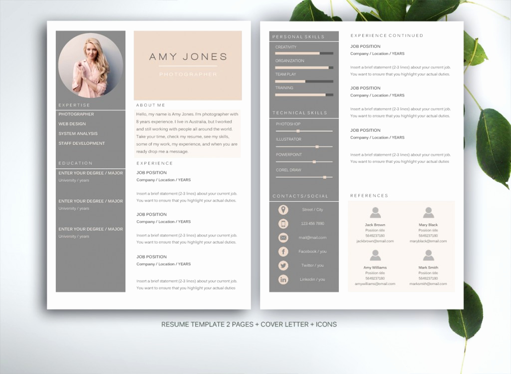 Creative Resume Template Word Best Of 10 Resume Templates to Help You A New Job Premiumcoding