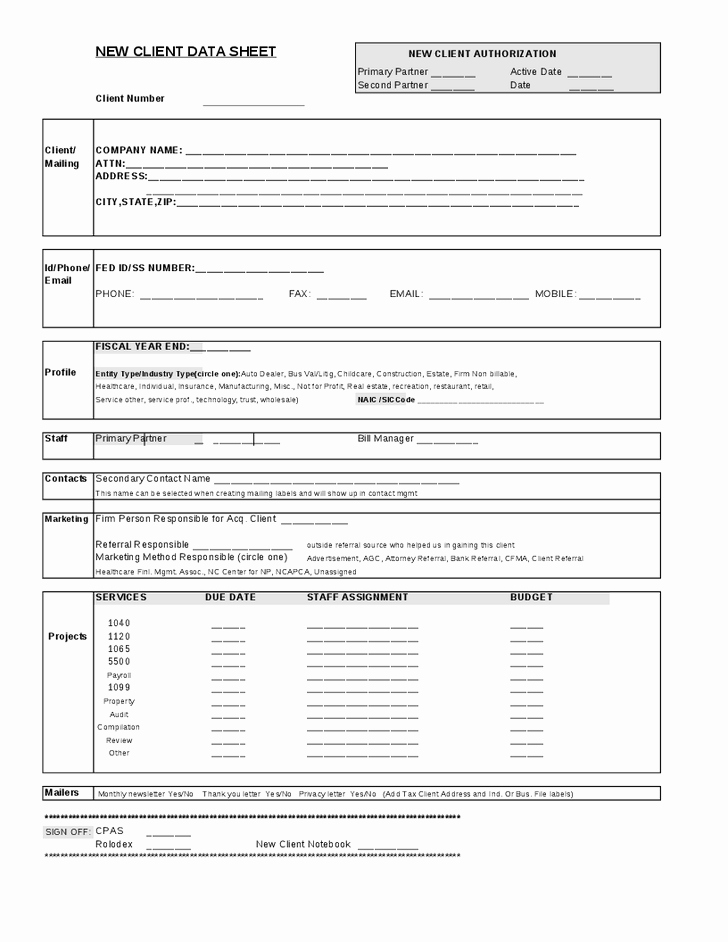 Customer Information Sheet Template New 6 Excel Client Database Templates Excel Templates