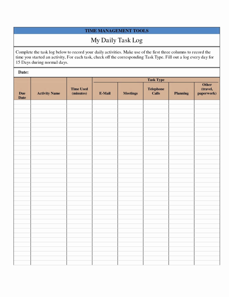 Excel Timesheet Template with Tasks Elegant Daily Task Tracker Spreadsheet – Spreadsheet Template