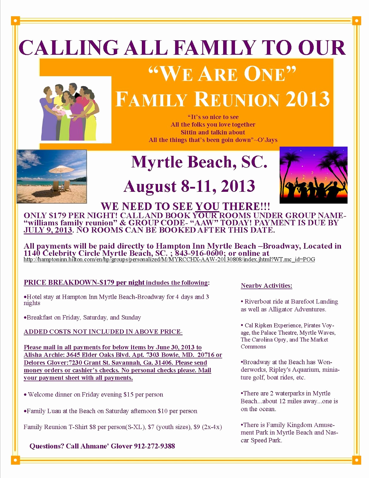 Family Reunion Flyers Templates Lovely We are E Family Reunion