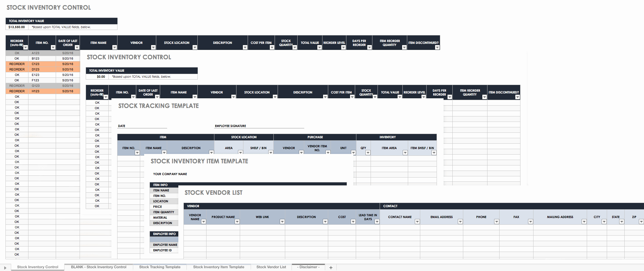 Free Excel Inventory Template Elegant Free Excel Inventory Templates