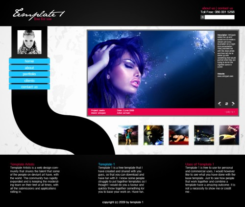 Free Professional Website Templates New 10 Free Professional Psd Web Templates Creativefan