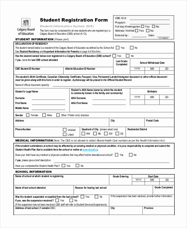 Free Registration forms Template Fresh Registration form Template 9 Free Pdf Word Documents