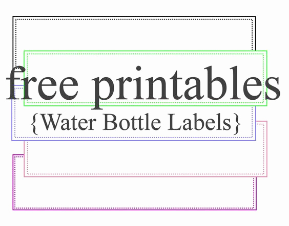 Free Water Bottle Template Luxury This is Super Awesome Sight with tons Of Free Printable