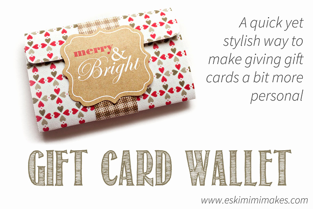 Gift Card Holder Template Free Elegant Make A Chic Gift Card Holder with Free Printable Template