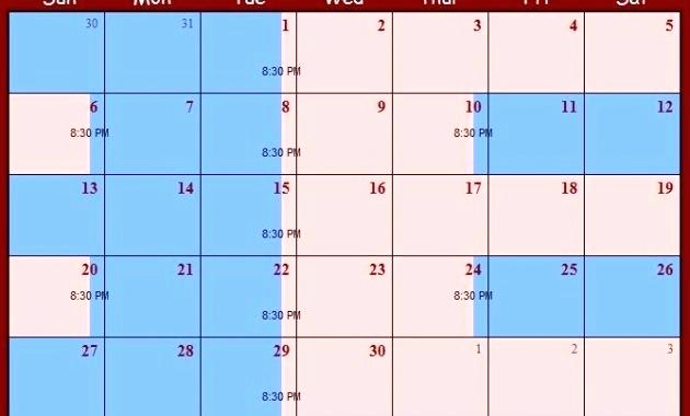 Parenting Time Calendar Template New 2018 Custody Calendar Template Child Visitation Schedule