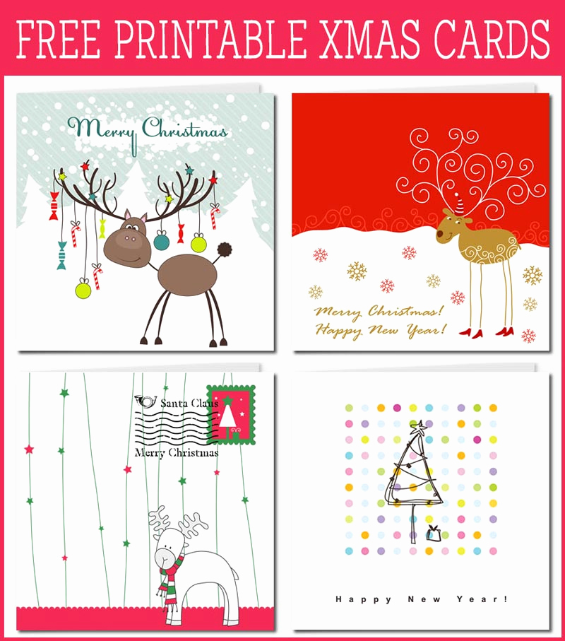 Printable Greeting Card Templates Fresh Print Your Own Holiday Greeting Cards with Free