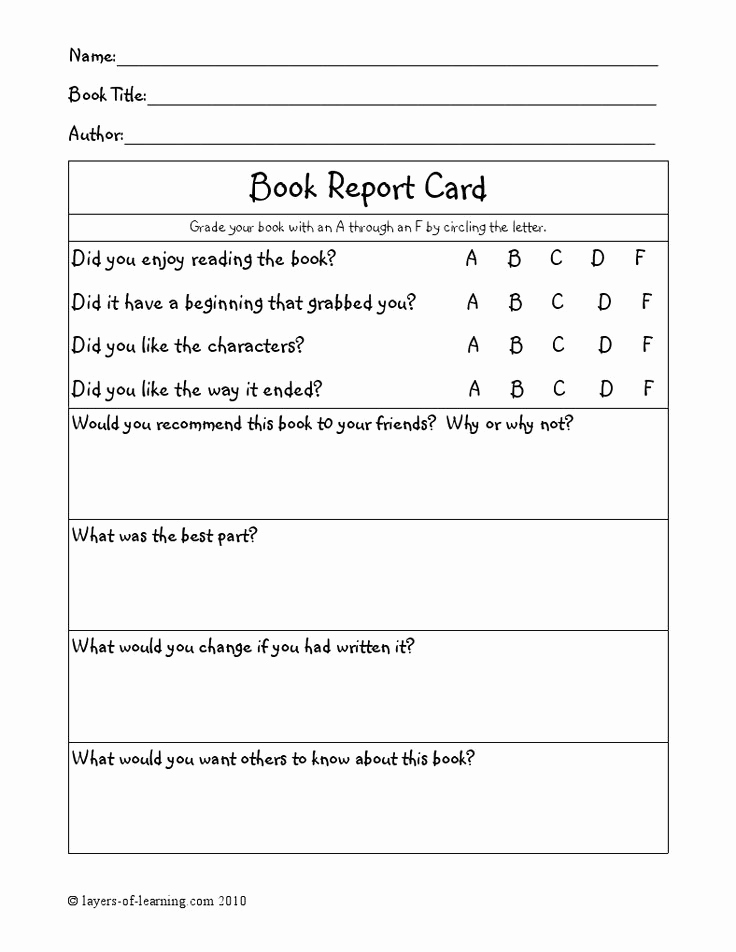 Printable Report Card Template Inspirational Homeschool Printable Report Card Template