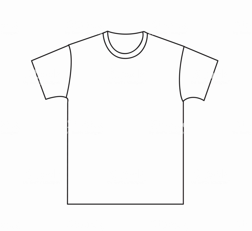 Printable T Shirt Templates Inspirational Blank Tshirt Template Stock Vector Art &amp; More Of