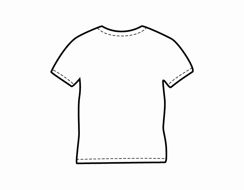 Printable T Shirt Templates New Free T Shirt Outline Template Download Free Clip Art