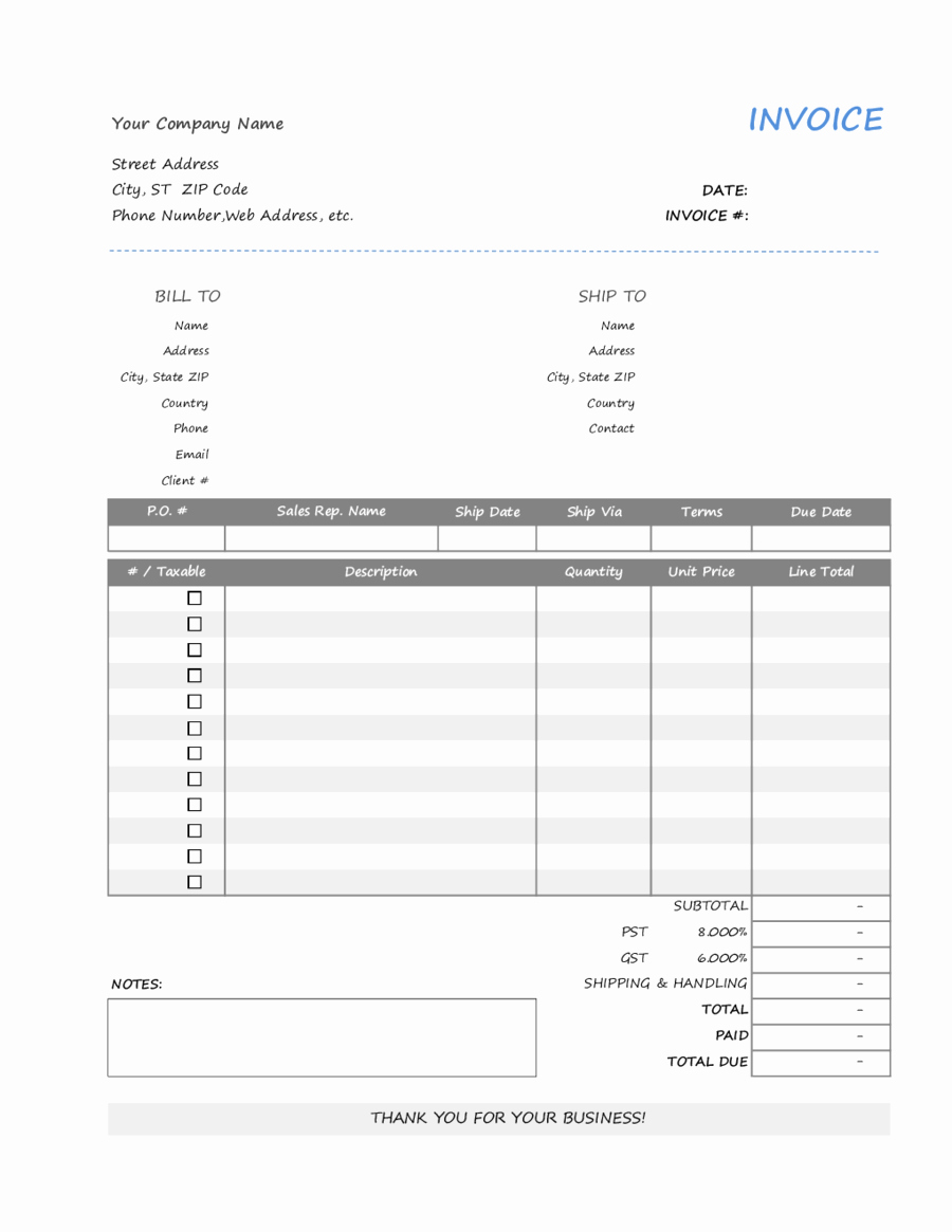 Pro forma Invoice Template Lovely 2019 Proforma Invoice Fillable Printable Pdf &amp; forms