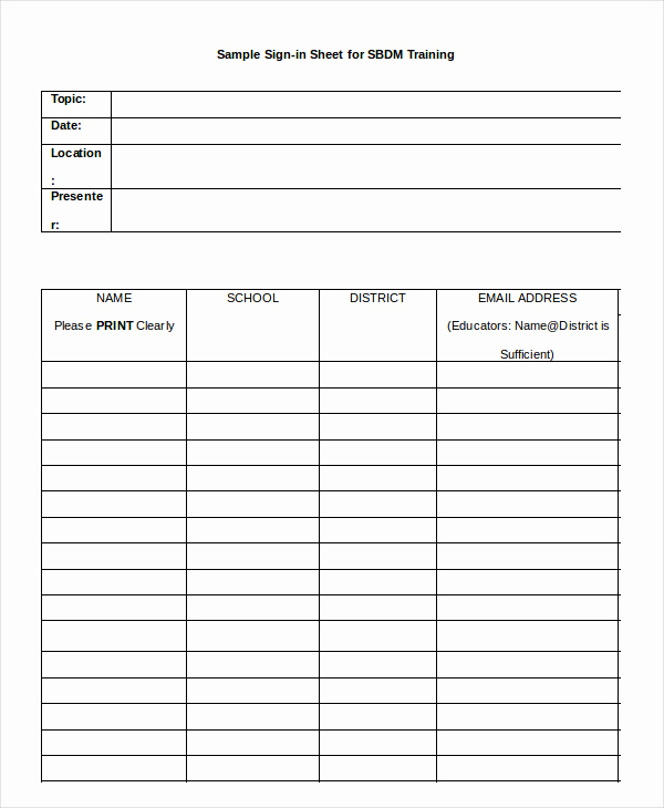 Sign In Sheet Template Doc Fresh Sign In Sheet Template 12 Free Wrd Excel Pdf