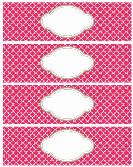 Water Bottle Labels Free Template Fresh Best 25 Round Labels Ideas On Pinterest