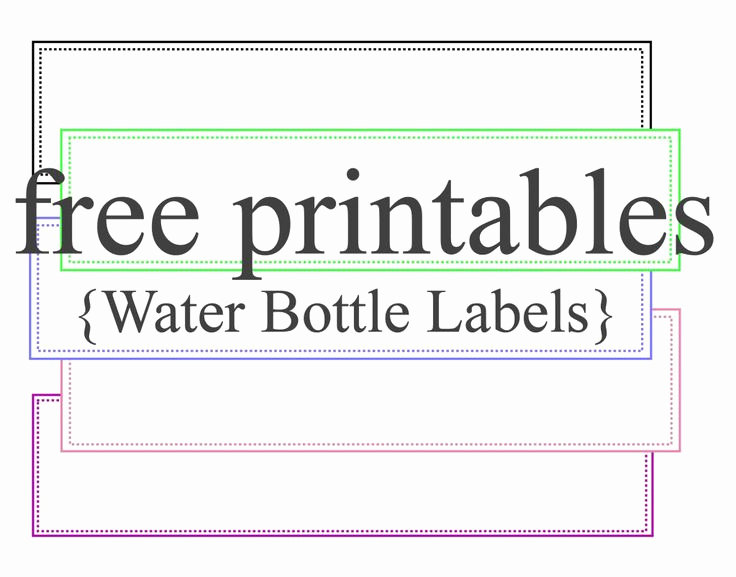 Water Bottle Labels Free Template Unique This is Super Awesome Sight with tons Of Free Printable